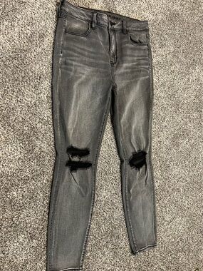American Eagles Hi-rise Black Jeggings